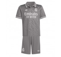 Real Madrid Koszulka Trzecia dzieci 2024-25 Krótki Rękaw (+ krótkie spodenki)